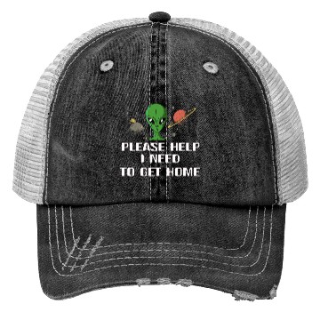Discover Alien Gift Extraterrestrial UFO AREA 51 Sci-fi Trucker Hats