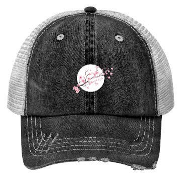 Discover Cherry Blossoms Spring Japan Nature Trucker Hats
