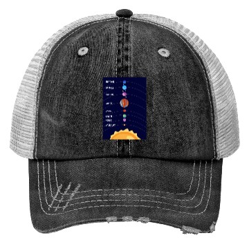 Discover Solar System Trucker Hats