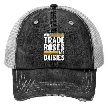 Discover Daisy Garden Gardening Gardener Trucker Hats