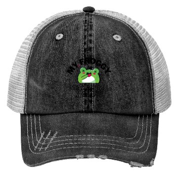 Discover Froggy Frog Makes Me Happy Trucker Hats