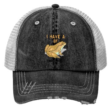 Discover I Have BF Best Frog Trucker Hats