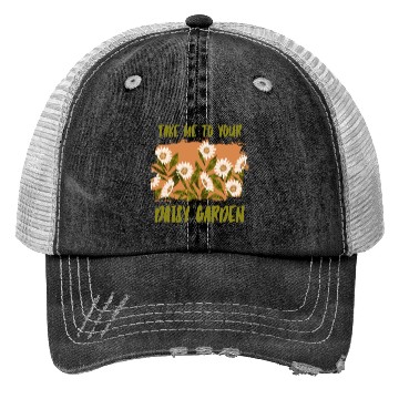 Discover Daisy Garden Gardening Gardener Trucker Hats