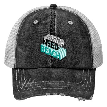 Discover Need beach Trucker Hats