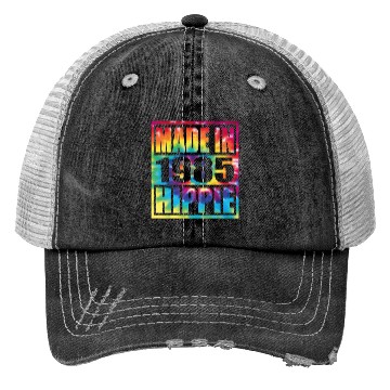 Discover Hippie Birthday 1985 Trucker Hats