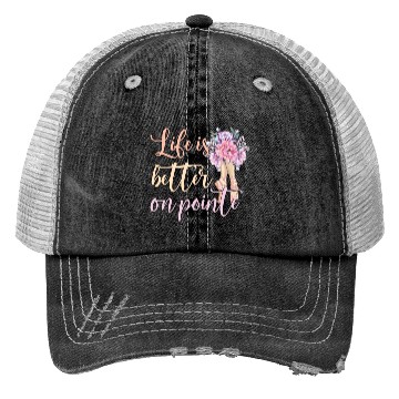 Discover Ballet Dancing Ballerina Proud Ballet Dancer Trucker Hats