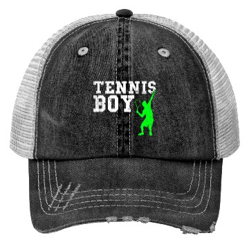 Discover tennis boy Trucker Hats