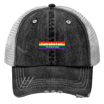 Discover I am who I am - Pride Trucker Hats