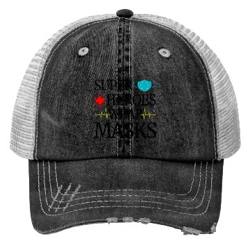 Discover Super Heroes Wear Masks Trucker Hats