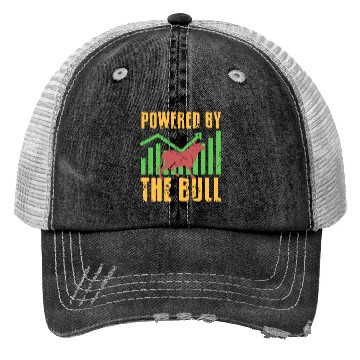 Discover Powered by the Bull Market Trucker Hats