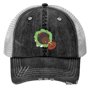 Discover Funny Kiwi Animal Trucker Hats