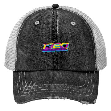 Discover 1320 drag racing Trucker Hats