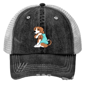 Discover I Love Mom Tattoo Beagle Trucker Hats