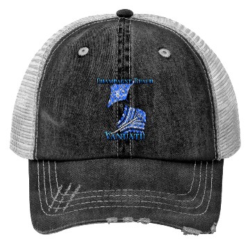 Discover Champagne Beach Vacation Tribal Stingrays Trucker Hats