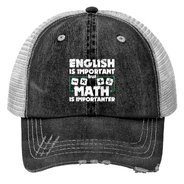 Discover Funny Math Art Student Pun Mathematics Lovers Fun Trucker Hats