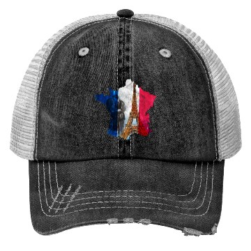 Discover France Trucker Hats