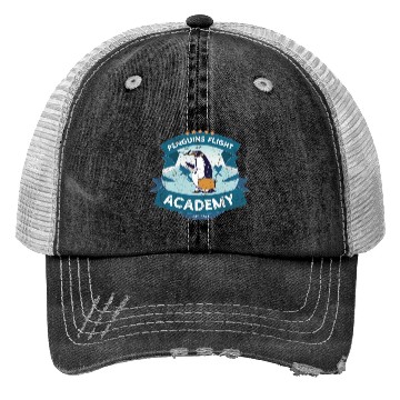 Discover Penguin Academy Trucker Hats