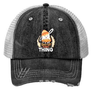 Discover It's An Easter Bunny Thing Sayings Egg Happy Trucker Hats