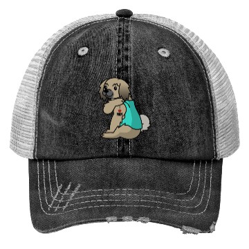 Discover I Love Mom Tattoo Pekingese Trucker Hats