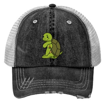 Discover I Love Mom Tattoo Turtle Trucker Hats