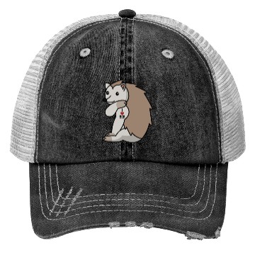 Discover I Love Mom Tattoo Hedgehog Trucker Hats