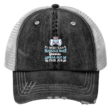 Discover Unicorn Rainbow Trucker Hats