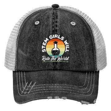 Discover Steminist Engineering Biologist Science Math Trucker Hats
