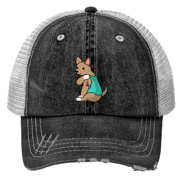 Discover I Love Dad Chihuahua Trucker Hats