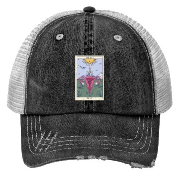 Discover Strength Tarot card fortune telling Strength Tarot Trucker Hats
