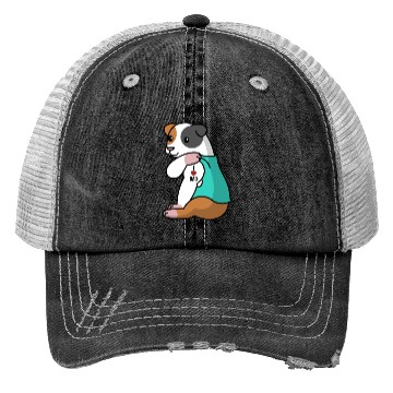 Discover I Love Dad Guinea Pig Trucker Hats