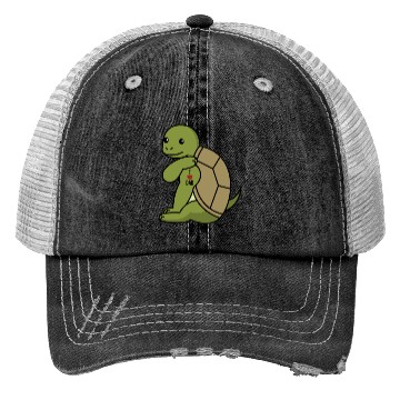 Discover I Love Dad Tortoise Trucker Hats