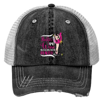 Discover Ballet Ballerina Dance Dancer Dancing Ballet Gift Trucker Hats