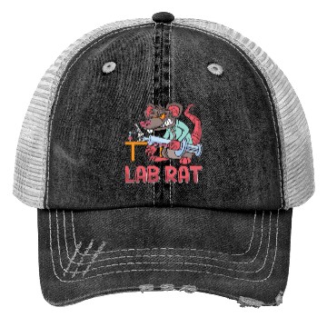 Discover Lab Tech Lab Rat Laboratory Chemist Technician Trucker Hats