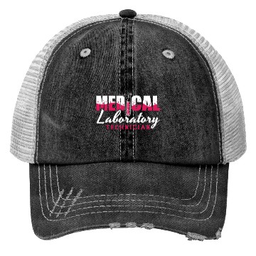 Discover Medical Laboratory Technician Chemist Lab Tech Trucker Hats