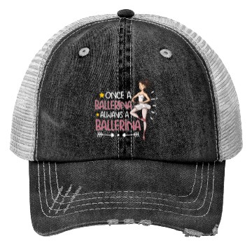Discover Ballet Ballerina Dance Dancer Dancing Ballet Gift Trucker Hats