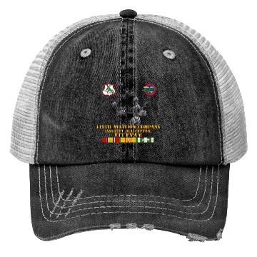 Discover Army 119th Aviation Company Assault Helicopter w S Trucker Hats