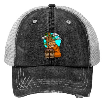 Discover Miniature Trees Bonsai Middle Finger Trucker Hats