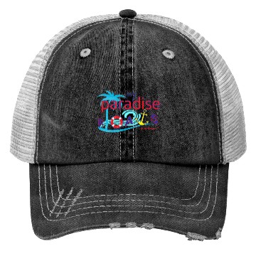 Discover MY PARADISE FLOATS Trucker Hats
