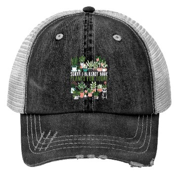 Discover Pot Head Planter Flower Lover Succulent Gifts Idea Trucker Hats