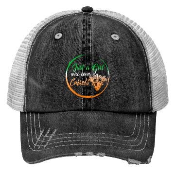Discover Carrot Vegetable Trucker Hats, Just A Girl Who Loves