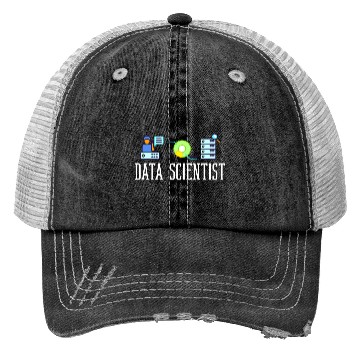 Discover Data Scientist Analyst Statistic Beginner Science Trucker Hats