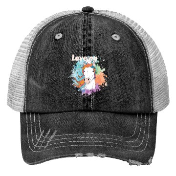 Discover Loving unicorn Trucker Hats