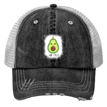 Discover Cute Avocado Unicorn Design Trucker Hats