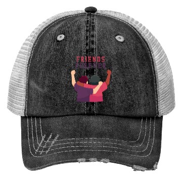 Discover Cool Friends forever Trucker Hats for friendship day to you