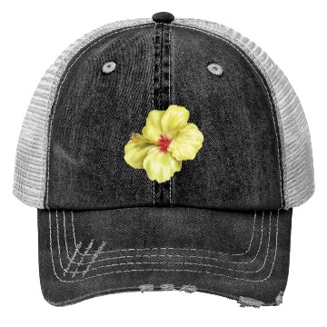 Discover Yellowlicious Hibiscus Trucker Hats