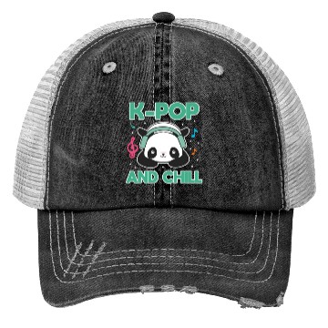 Discover K-Pop and Chill Trucker Hats