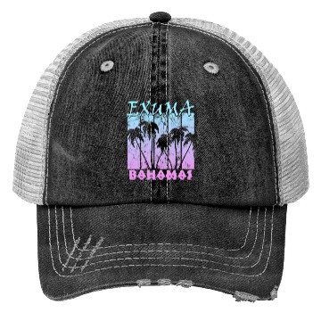 Discover Exuma Bahamas Trucker Hats