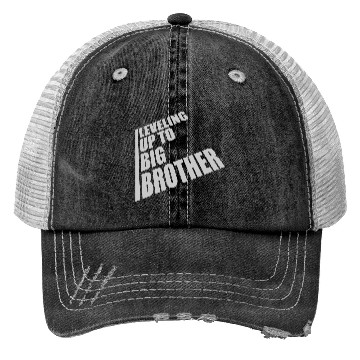 Discover Leveling up big brother Trucker Hats