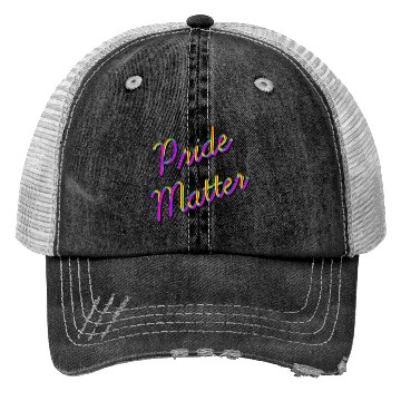 Discover Pride Matter 3D Trucker Hats