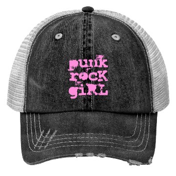 Discover Punk Rock Girl Trucker Hats